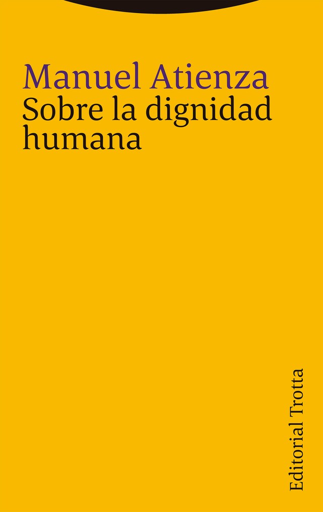 Portada de libro para Sobre la dignidad humana