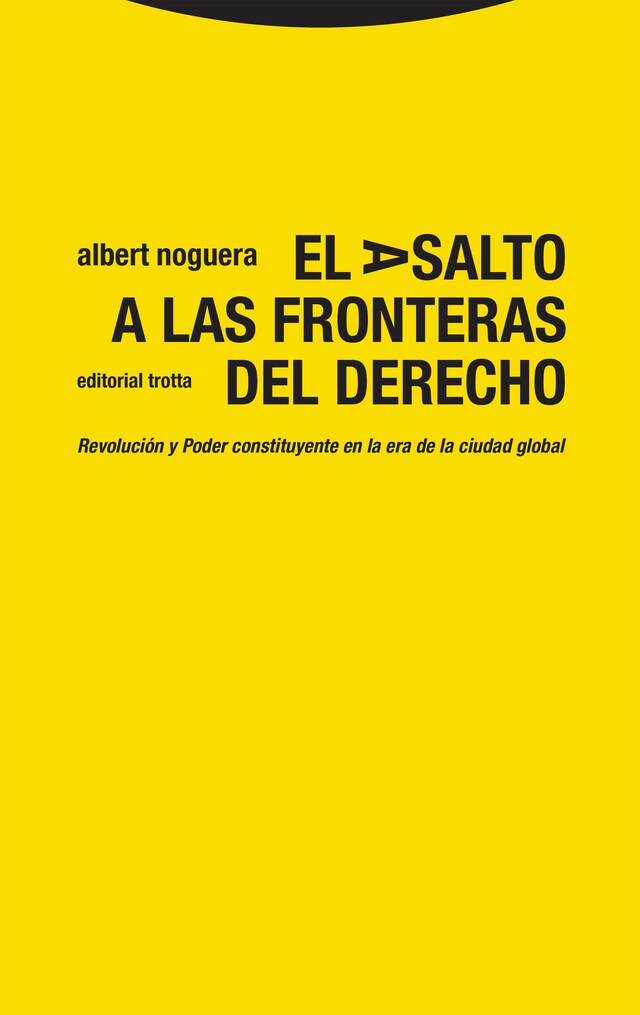 Buchcover für El asalto a las fronteras del Derecho