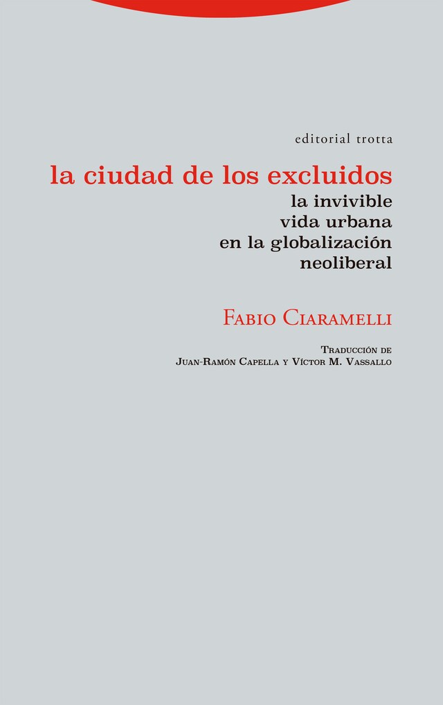 Book cover for La ciudad de los excluidos