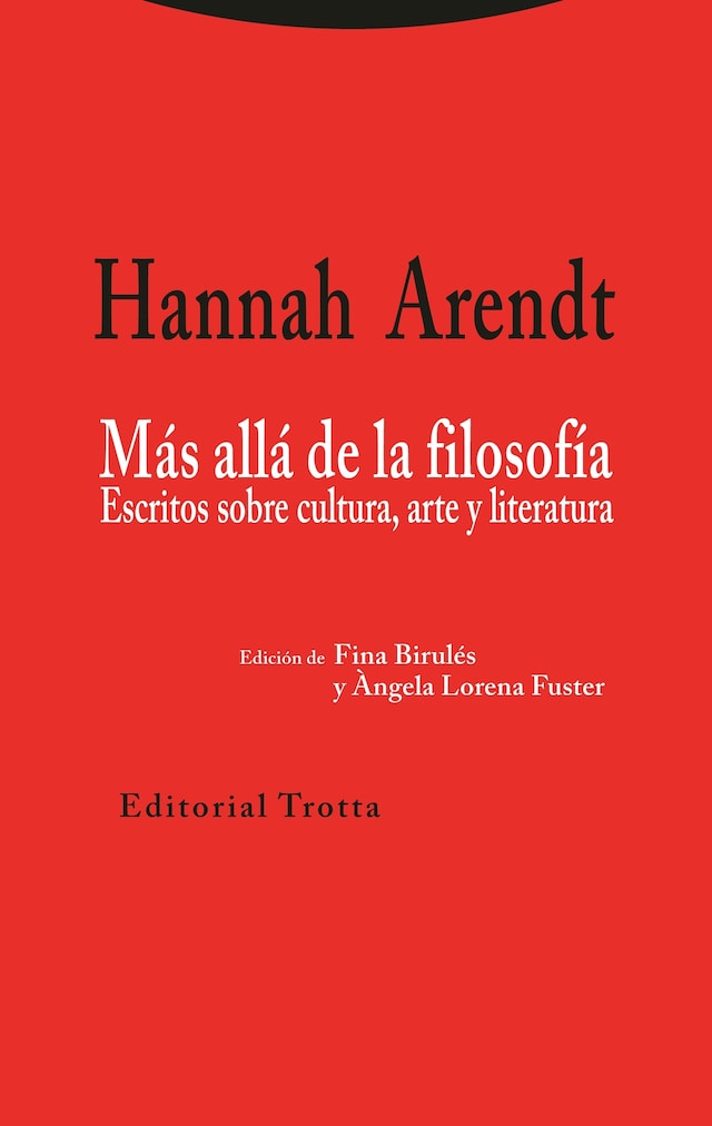 Book cover for Más allá de la filosofía