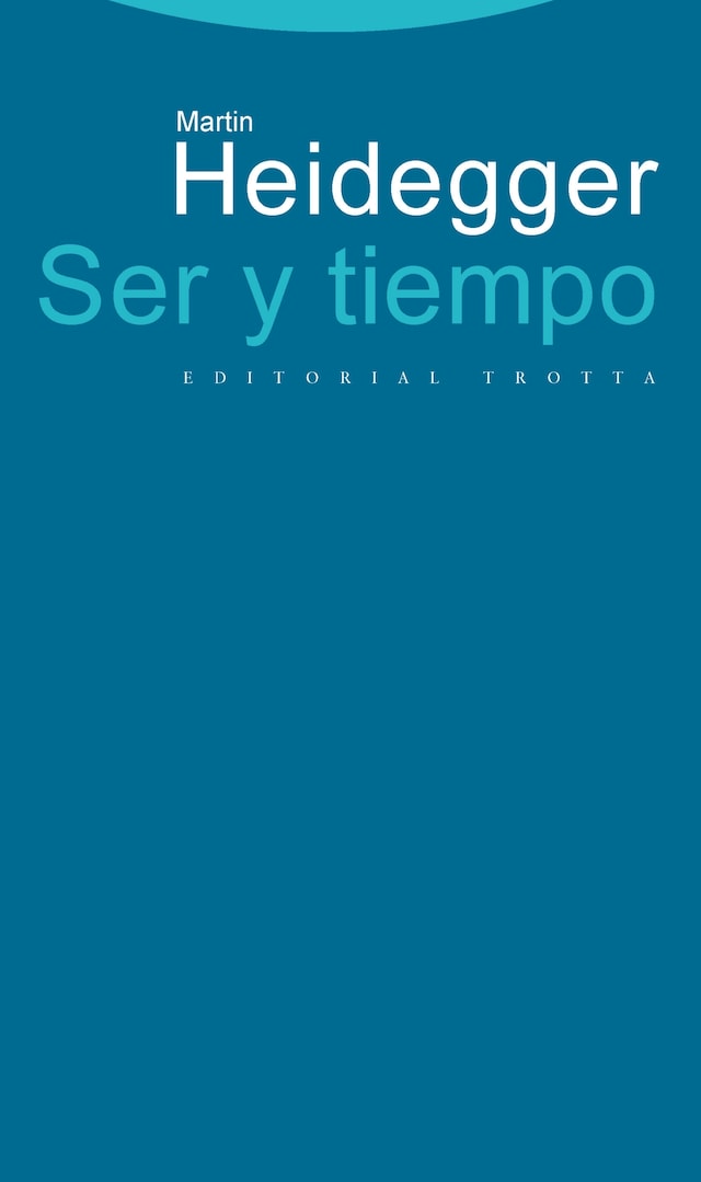 Copertina del libro per Ser y tiempo