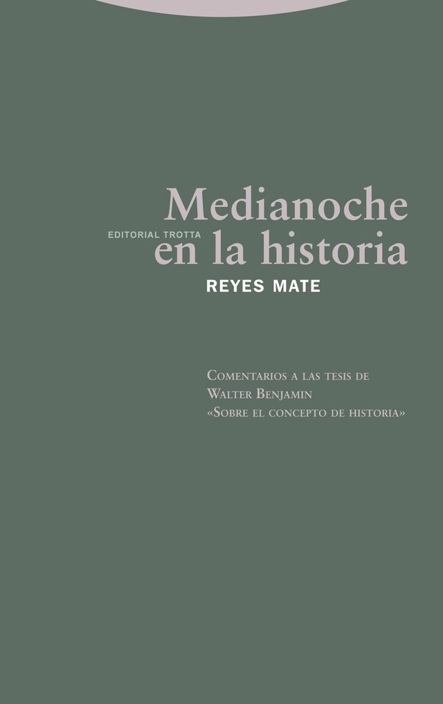 Buchcover für Medianoche en la historia