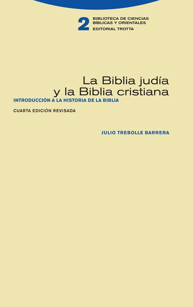 Book cover for La Biblia judía y la Biblia cristiana
