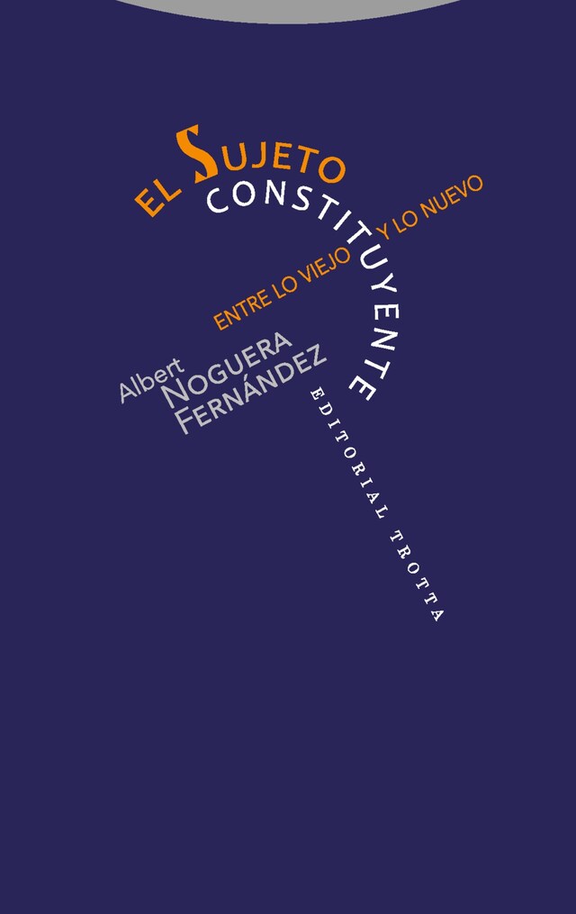 Book cover for El sujeto constituyente