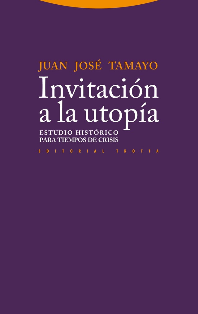 Boekomslag van Invitación a la utopía