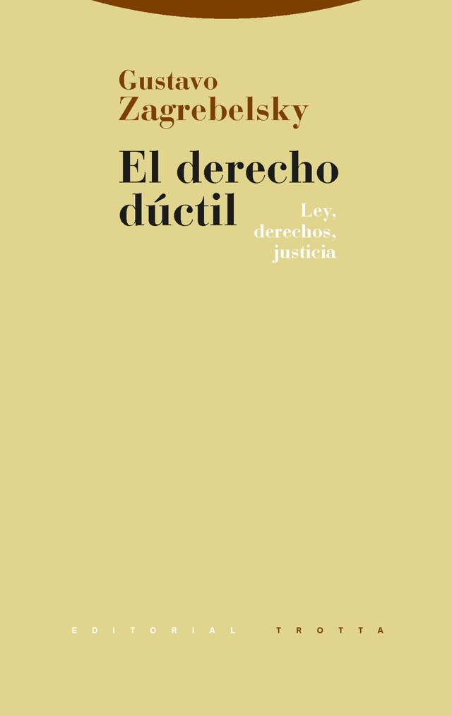 Buchcover für El derecho dúctil