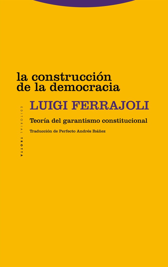 Buchcover für La construcción de la democracia