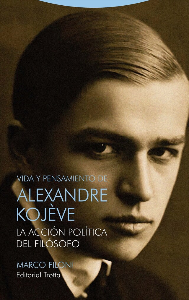 Portada de libro para Vida y pensamiento de Alexandre Kojève