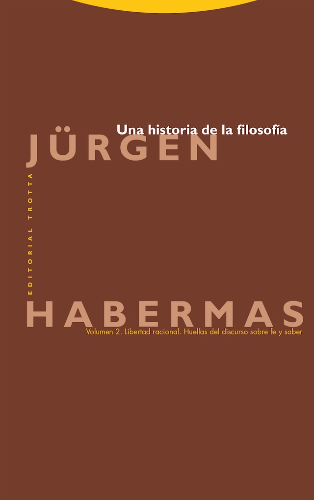 Boekomslag van Una historia de la filosofía (Vol. 2)