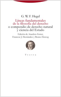 Líneas fundamentales de la filosofía del derecho