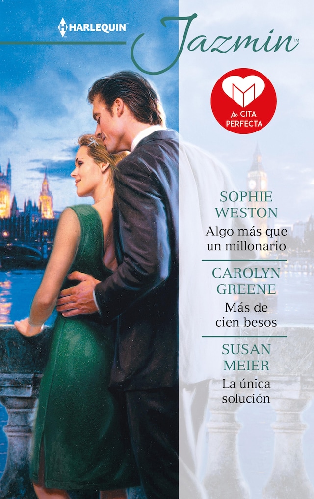 Book cover for Algo más que un millonario - Más de cien besos - La única solución