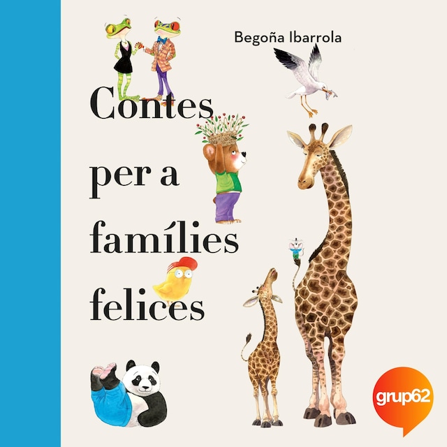 Book cover for Contes per a famílies felices