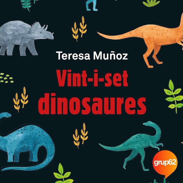 Book cover for Vint-i-set dinosaures