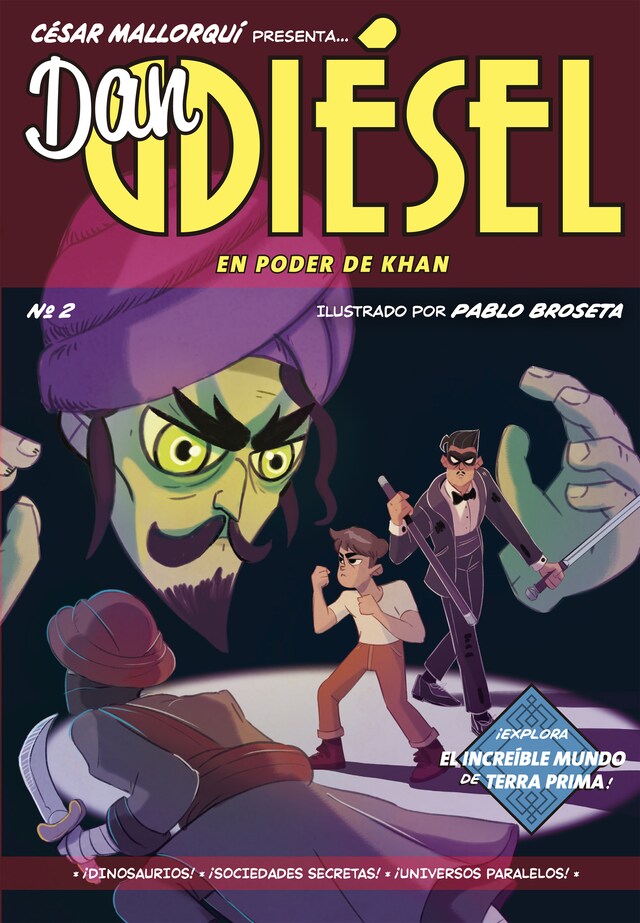 Book cover for Dan Diésel 2: En poder de Khan