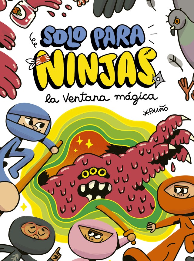 Buchcover für Solo para ninjas 3: La ventana mágica