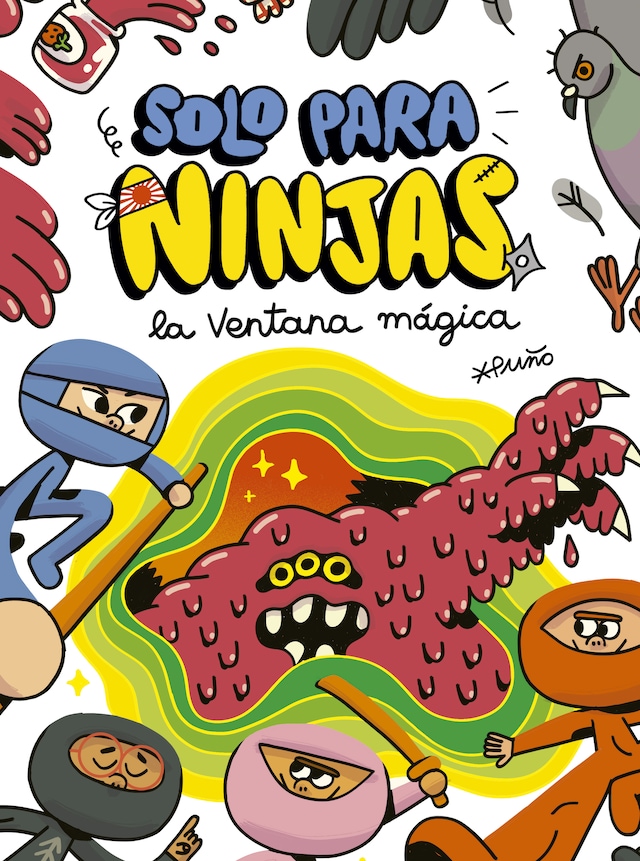 Book cover for Solo para ninjas 3: La ventana mágica