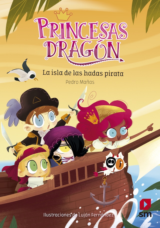 Bokomslag för Princesas Dragón 4: La isla de las hadas pirata