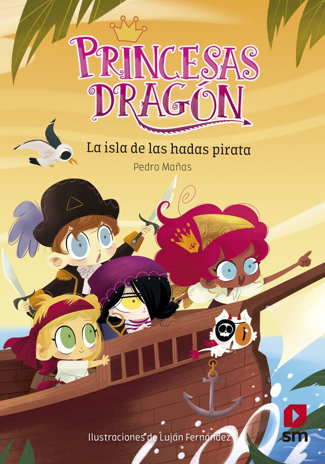 Couverture de livre pour Princesas Dragón 4: La isla de las hadas pirata