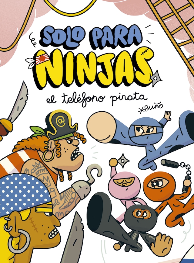 Buchcover für Solo para ninjas 4: El teléfono pirata