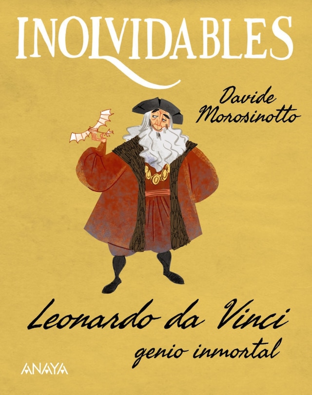 Buchcover für Leonardo da Vinci, genio inmortal