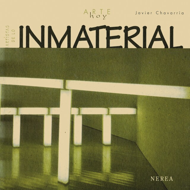 Book cover for Artistas de lo inmaterial