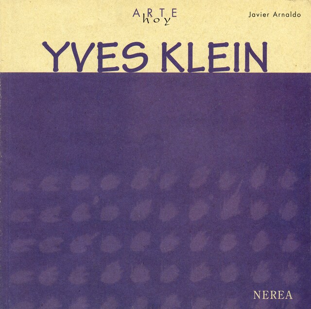 Copertina del libro per Yves Klein