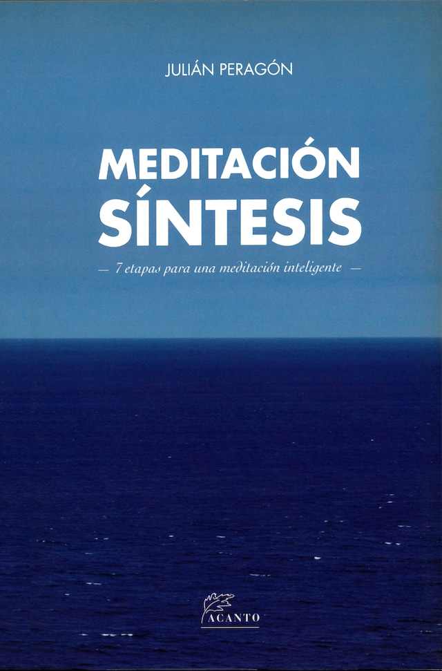 Buchcover für Meditación síntesis