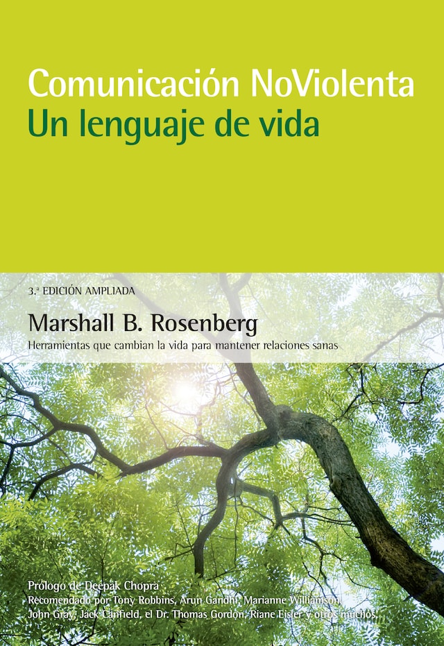 Kirjankansi teokselle Comunicación no violenta: un lenguaje de vida