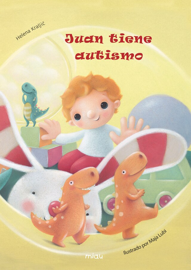 Portada de libro para Juan tiene autismo