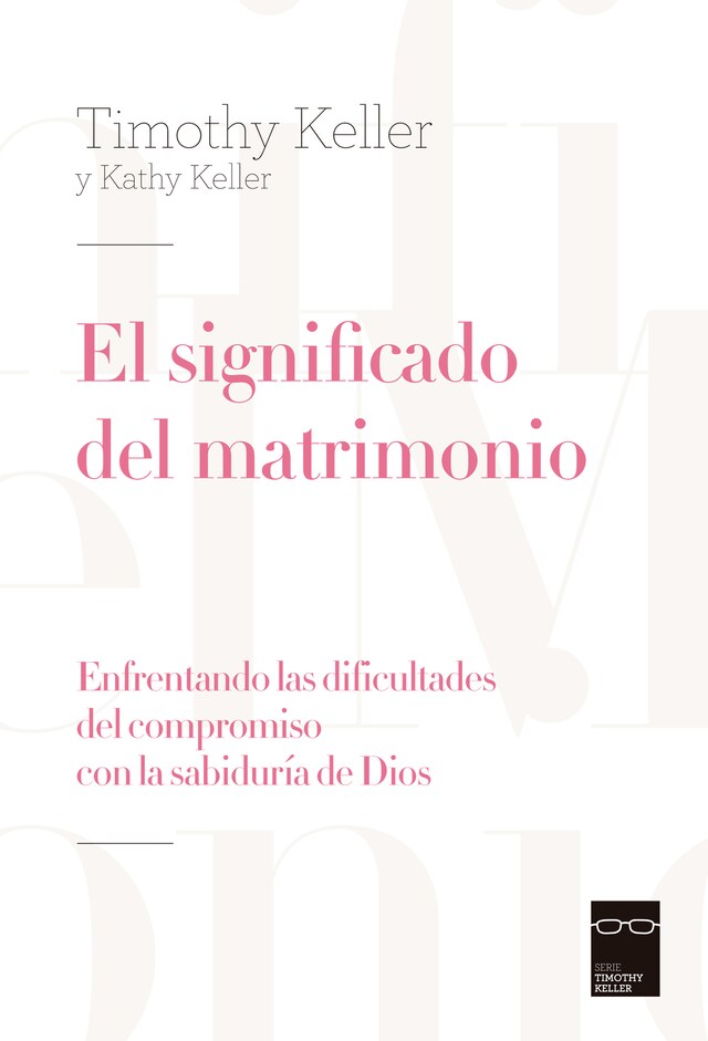 Portada de libro para El significado del matrimonio