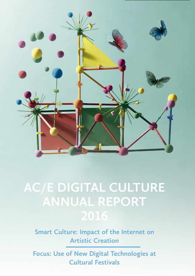 Kirjankansi teokselle AC/E Digital Culture Annual Report 2016