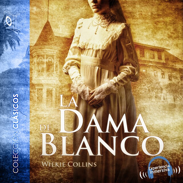 Couverture de livre pour La dama de blanco - Dramatizado