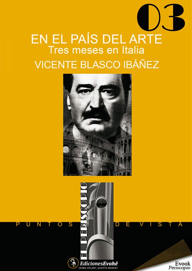Book cover for En el país del arte. Tres meses en Italia