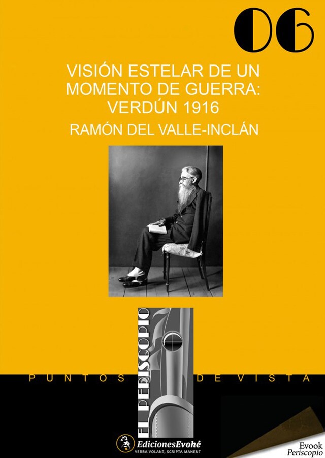 Book cover for Visión estelar de un momento de guerra: Verdún 1916