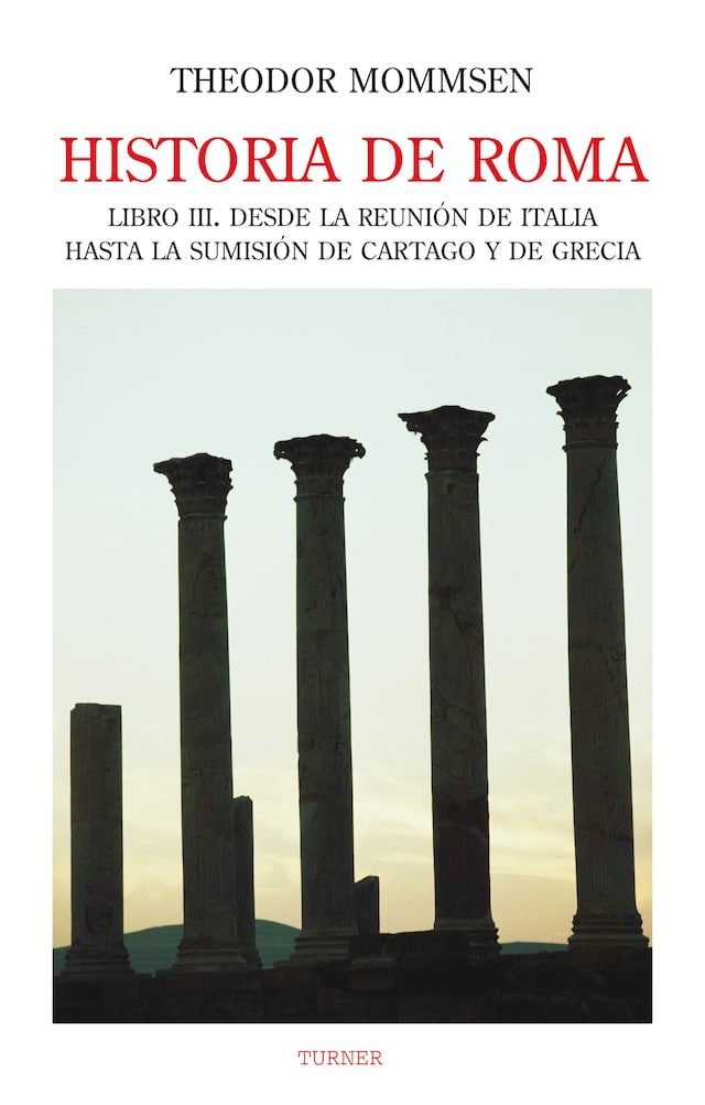 Book cover for Historia de Roma. Libro III