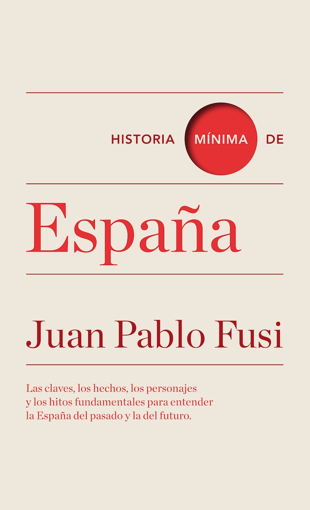 Boekomslag van Historia mínima de España