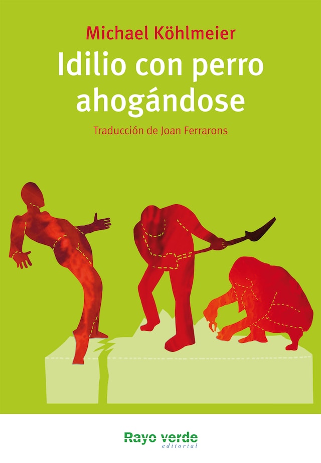 Book cover for Idilio con perro ahogándose