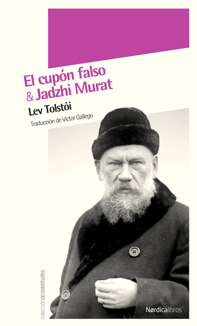 Couverture de livre pour El cupón falso Jadzhi Murat