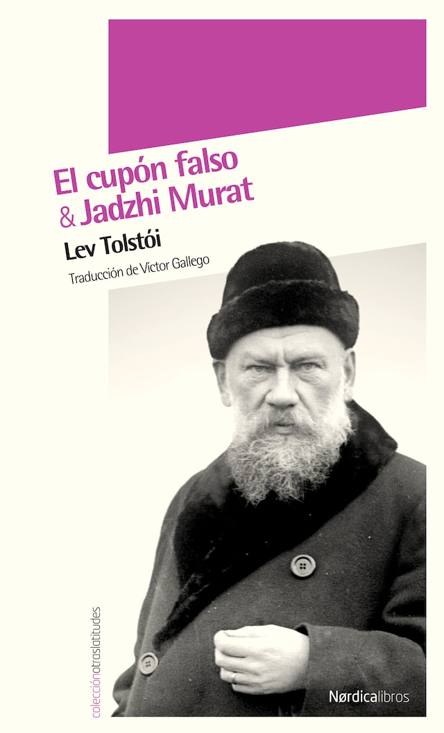 Copertina del libro per El cupón falso Jadzhi Murat