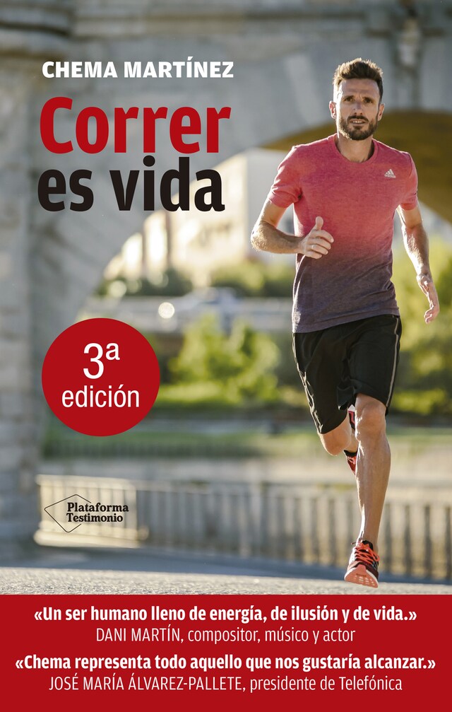 Buchcover für Correr es vida