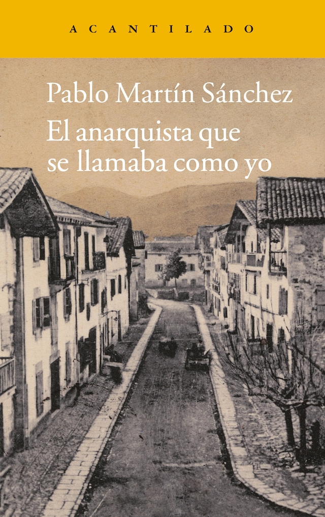Book cover for El anarquista que se llamaba como yo