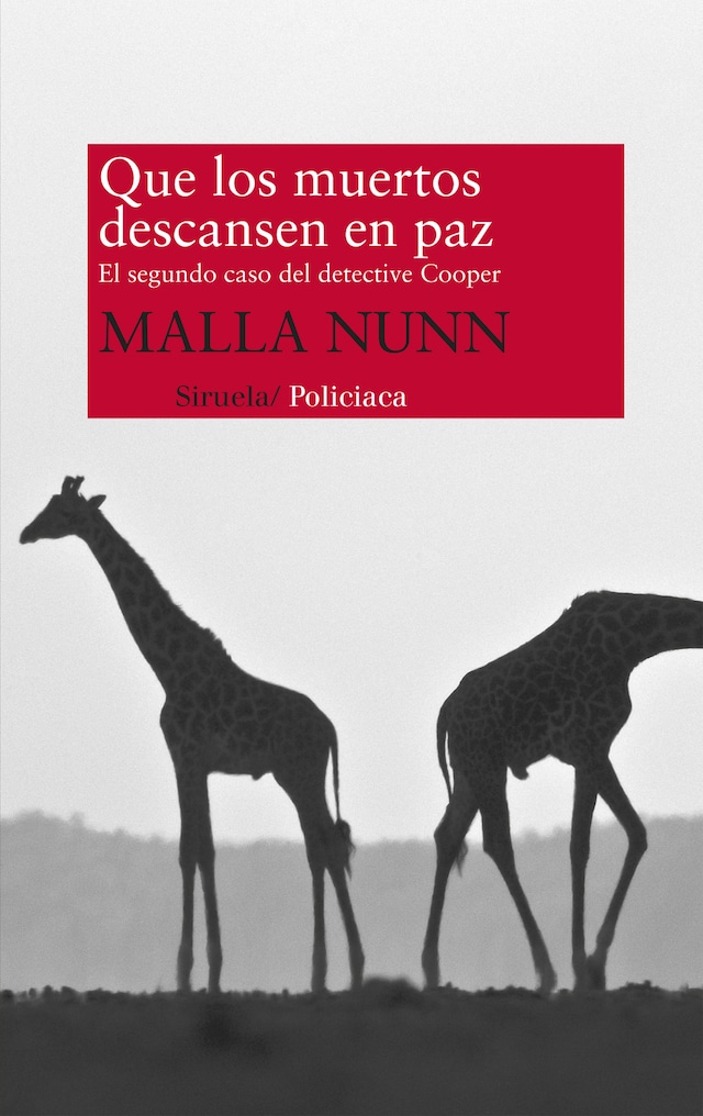Book cover for Que los muertos descansen en paz