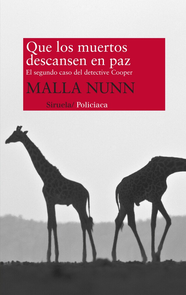 Portada de libro para Que los muertos descansen en paz