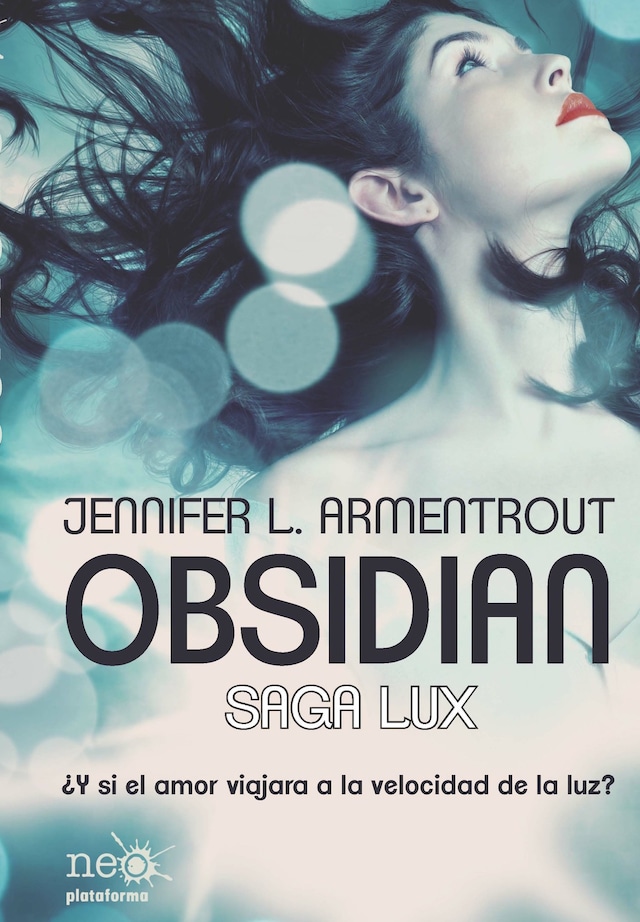 Kirjankansi teokselle Obsidian (Saga LUX 1)