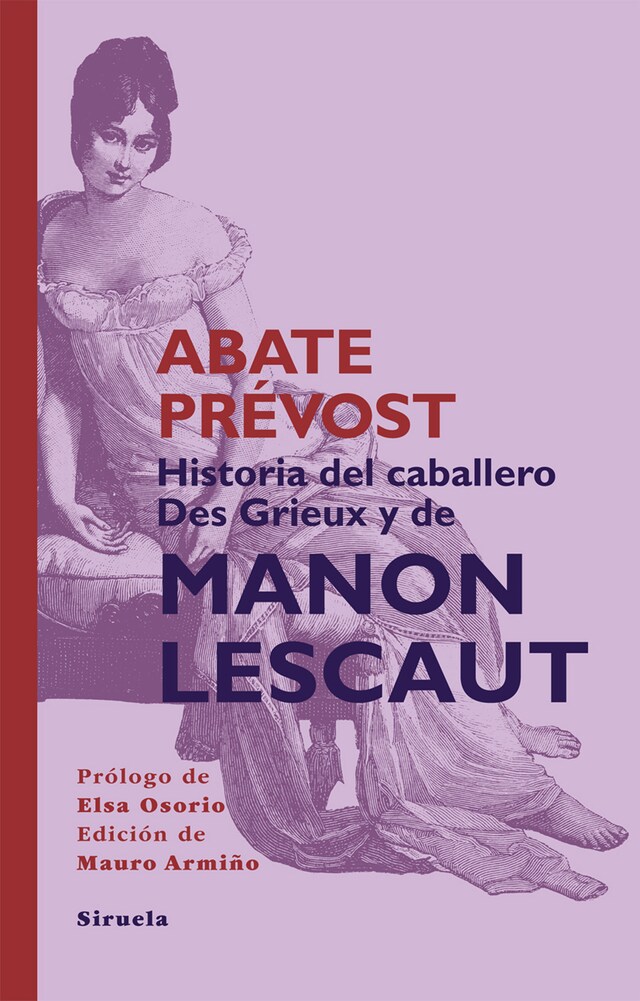 Boekomslag van Historia del Caballero Des Grieux y de Manon Lescaut