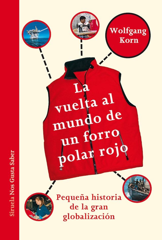 Book cover for La vuelta al mundo de un forro polar rojo