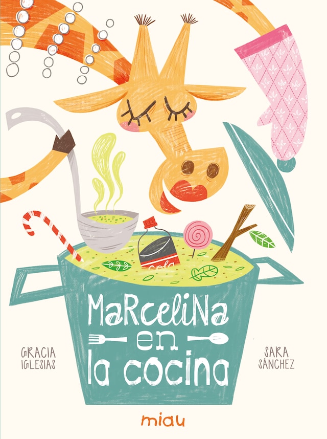 Book cover for Marcelina en la cocina