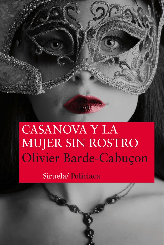 Boekomslag van Casanova y la mujer sin rostro