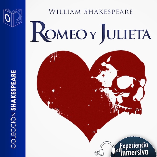 Portada de libro para Romeo y Julieta - Dramatizado