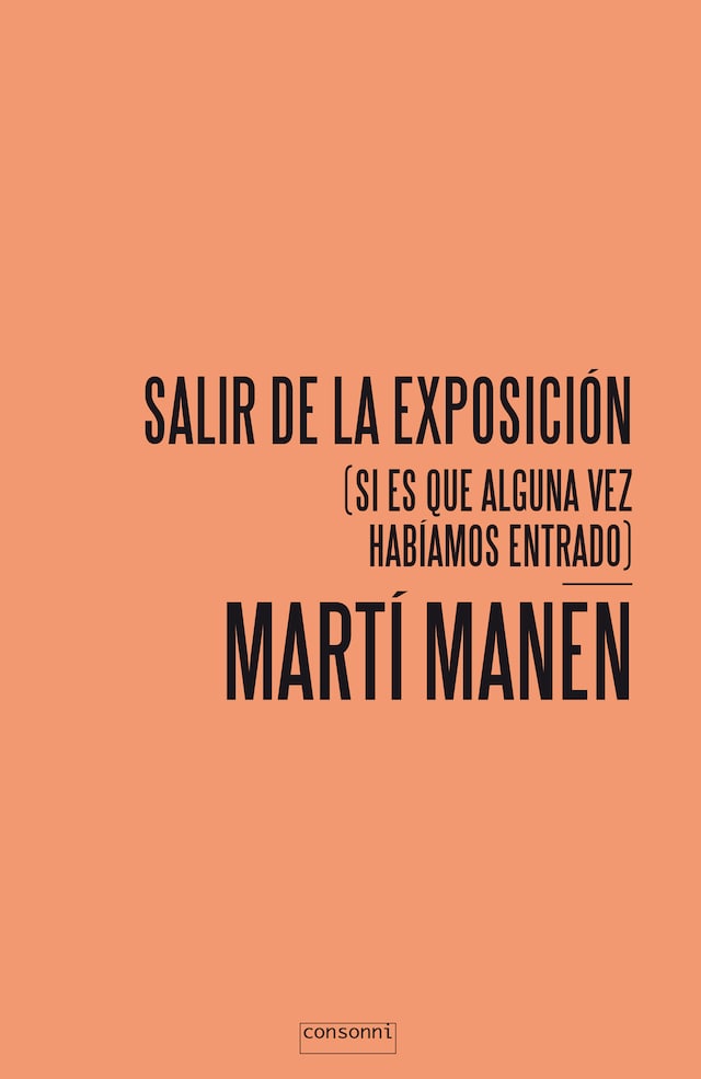 Book cover for Salir de la exposición
